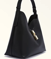 Furla Goccia Medium Leather Hobo Shoulder Bag