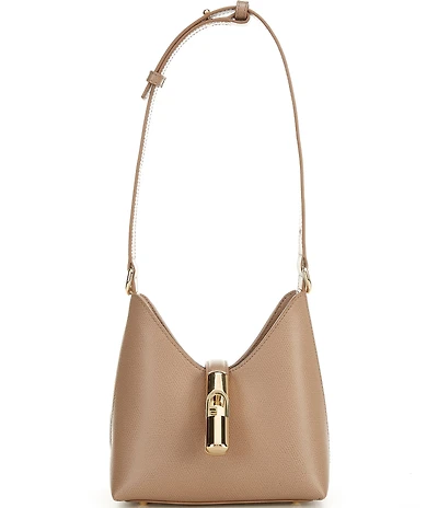 Furla Iride Leather Mini Hobo Shoulder Bag