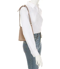 Furla Iride Leather Mini Hobo Shoulder Bag