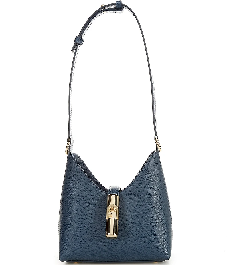 Furla Iride Leather Mini Hobo Shoulder Bag