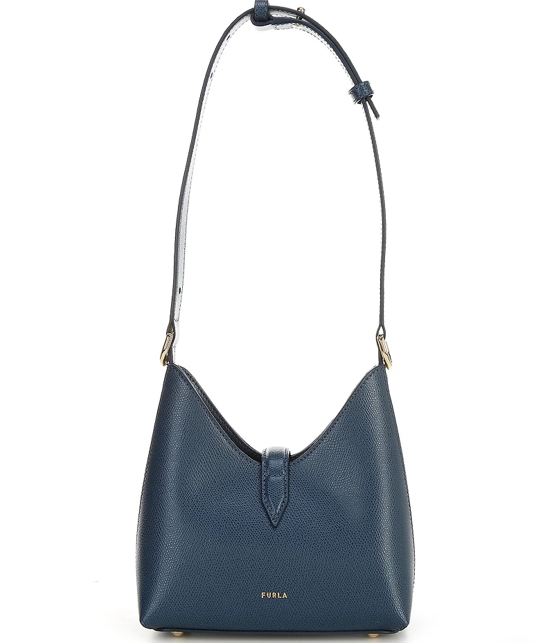 Furla Iride Leather Mini Hobo Shoulder Bag