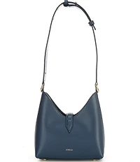 Furla Iride Leather Mini Hobo Shoulder Bag