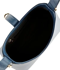 Furla Iride Leather Mini Hobo Shoulder Bag