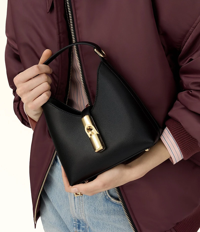 Furla Iride Mini Hobo Tote Handle Bag