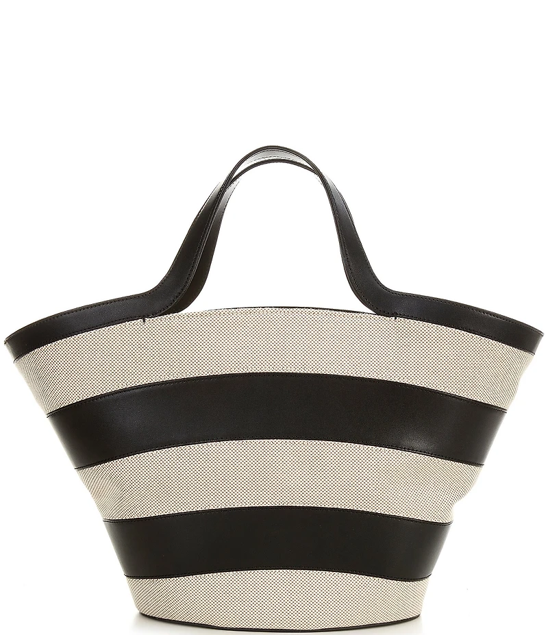 Furla Vortice Small Striped Tote Bag