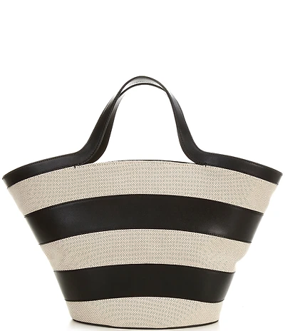 Furla Vortice Small Striped Tote Bag