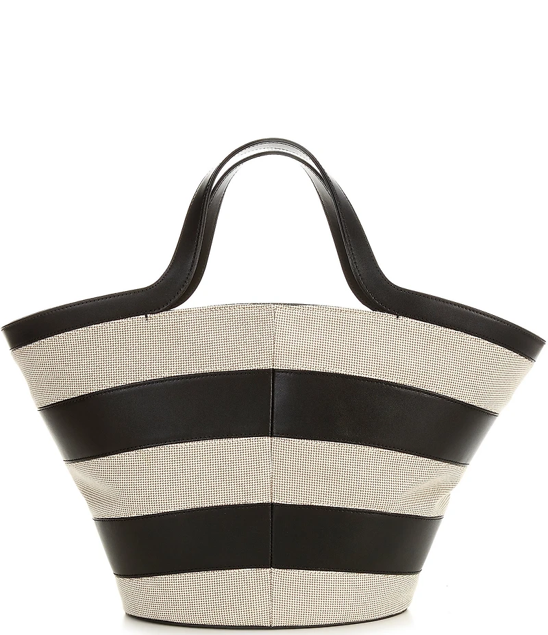 Furla Vortice Small Striped Tote Bag