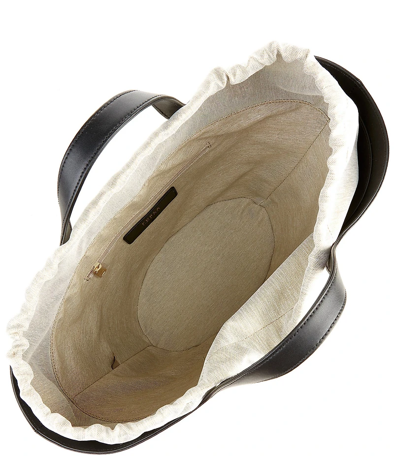 Furla Vortice Small Striped Tote Bag