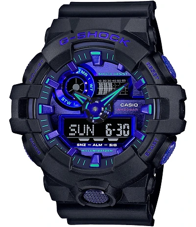 G-Shock Men's Casio Ana Digi Black Shock Resistant Watch