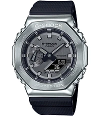 G-Shock Men's Casio Ana Digi Black Resin Band Shock Resistant Watch