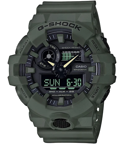 G-Shock Grey Ana-Digi Resin-Strap Watch