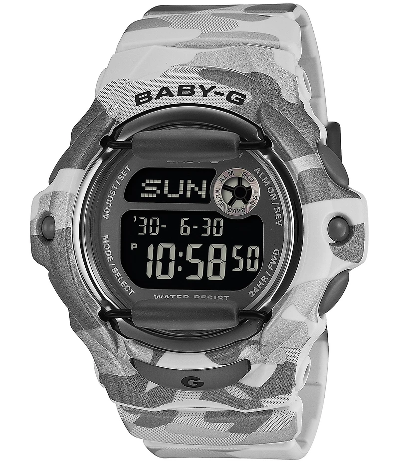G-Shock Baby-G Women's Digital Camo Resin Watch