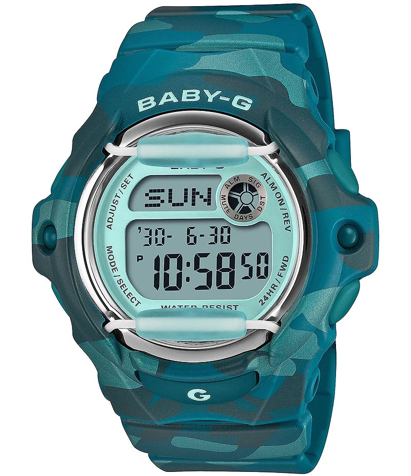 G-Shock Baby-G Women's Digital Camo Resin Watch