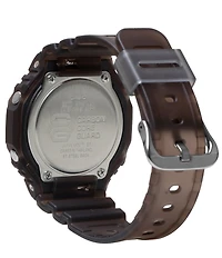G-Shock Men's 2100 Series Ana Digi Translucent Resin Strap Watch