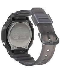 G-Shock Men's 2100 Series Ana Digi Translucent Resin Strap Watch