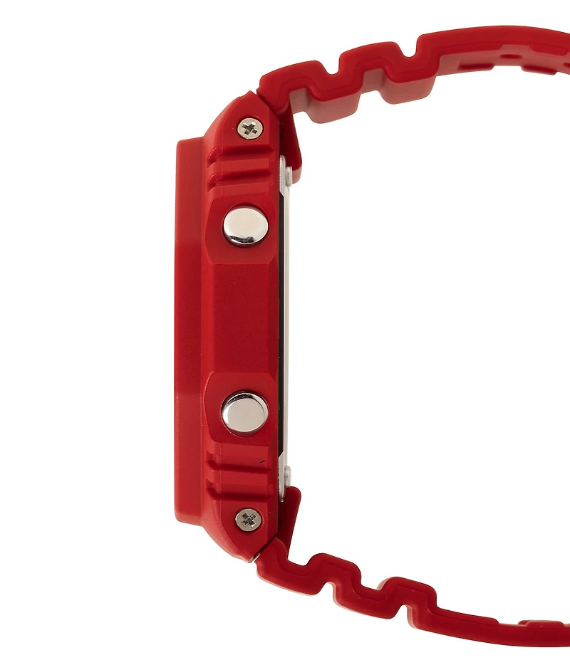 G-Shock Men's 2100 Series Slim Red Ana Digi Bio Based Resin Strap Watch