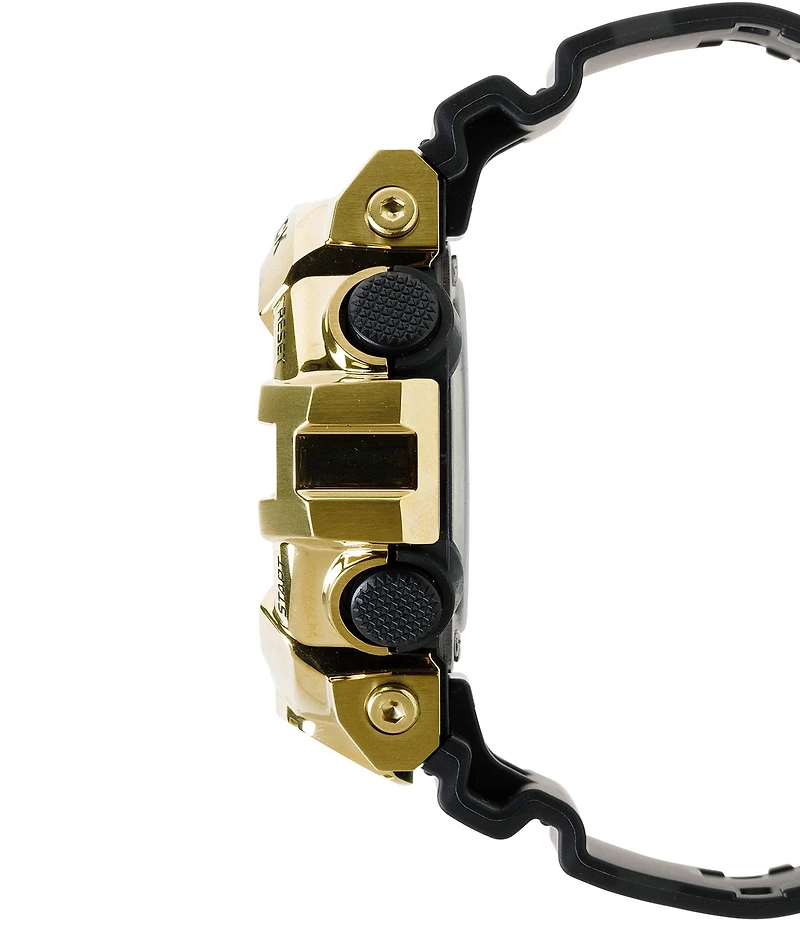 G-Shock Men's Ana-Digi Black Resin Strap Gold Case Watch