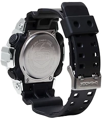 G-Shock Men's Ana-Digi Black Resin Strap Stainless Steel Case Watch