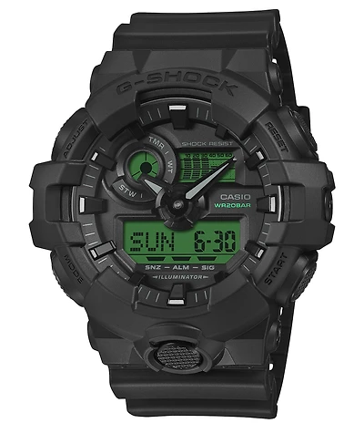 G-Shock Men's Ana-Digi Black Resin Strap Watch