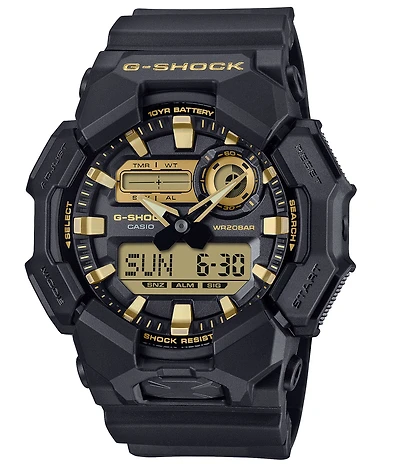 G-Shock Men's Ana-Digi Black Resin Strap Watch