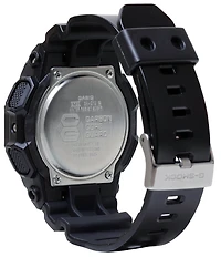 G-Shock Men's Ana-Digi Black Resin Gold Dial Strap Watch