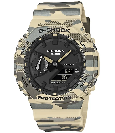 G-Shock Men's Ana-Digi Camo Resin Strap Watch