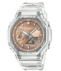 G-Shock Men's Ana-Digi Clear Resin Strap Watch