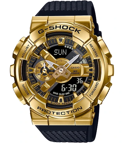 G-Shock Men's Ana-Digi Dark Grey Resin Strap Digital Analog Watch