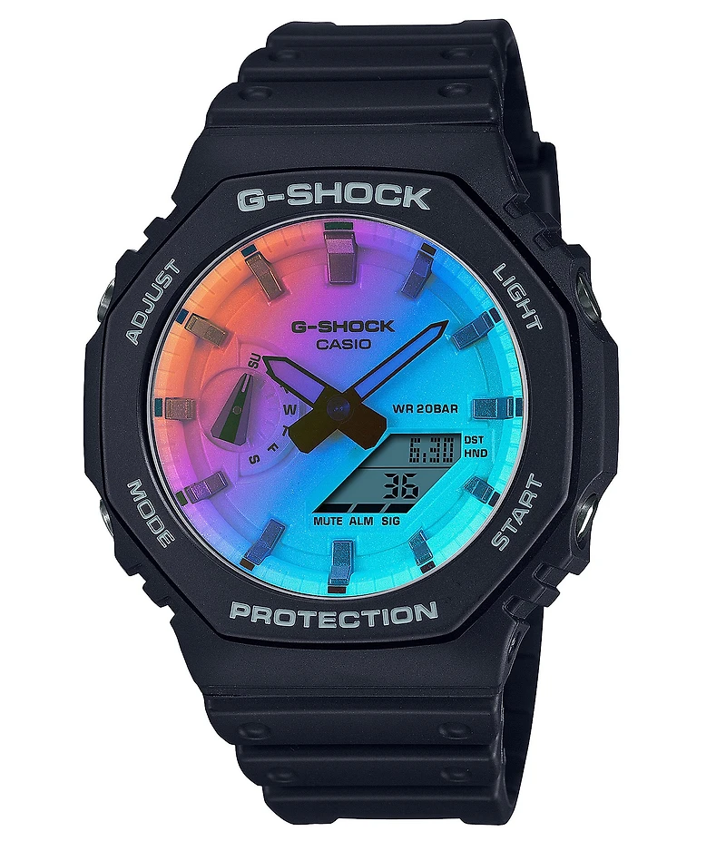G-Shock Men's Ana-Digi Polarized Black Resin Strap Watch