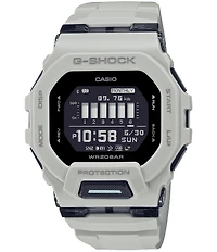 G-Shock Men's Casio Ana-Digi Shock Resistant Square Resin Strap Watch