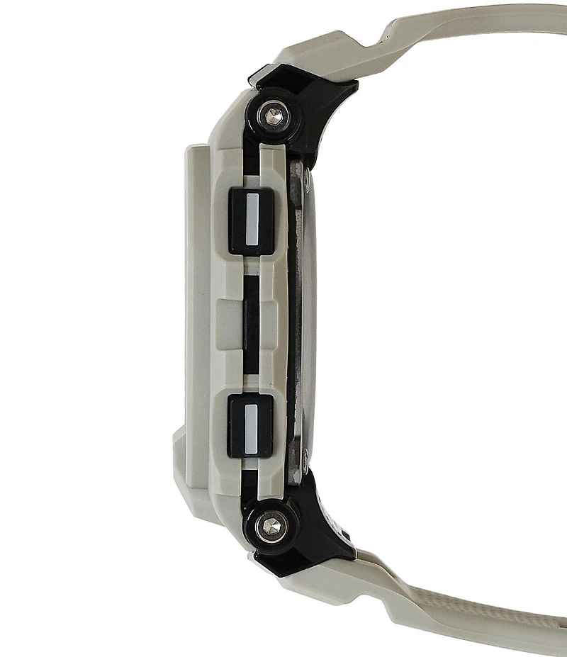 G-Shock Men's Casio Ana-Digi Shock Resistant Square Resin Strap Watch
