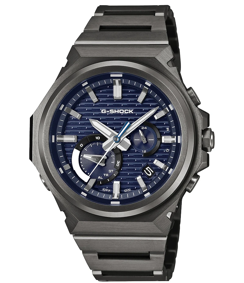 G-Shock Men's Analog Gunmetal Tone Stainless Steel Bracelet Watch