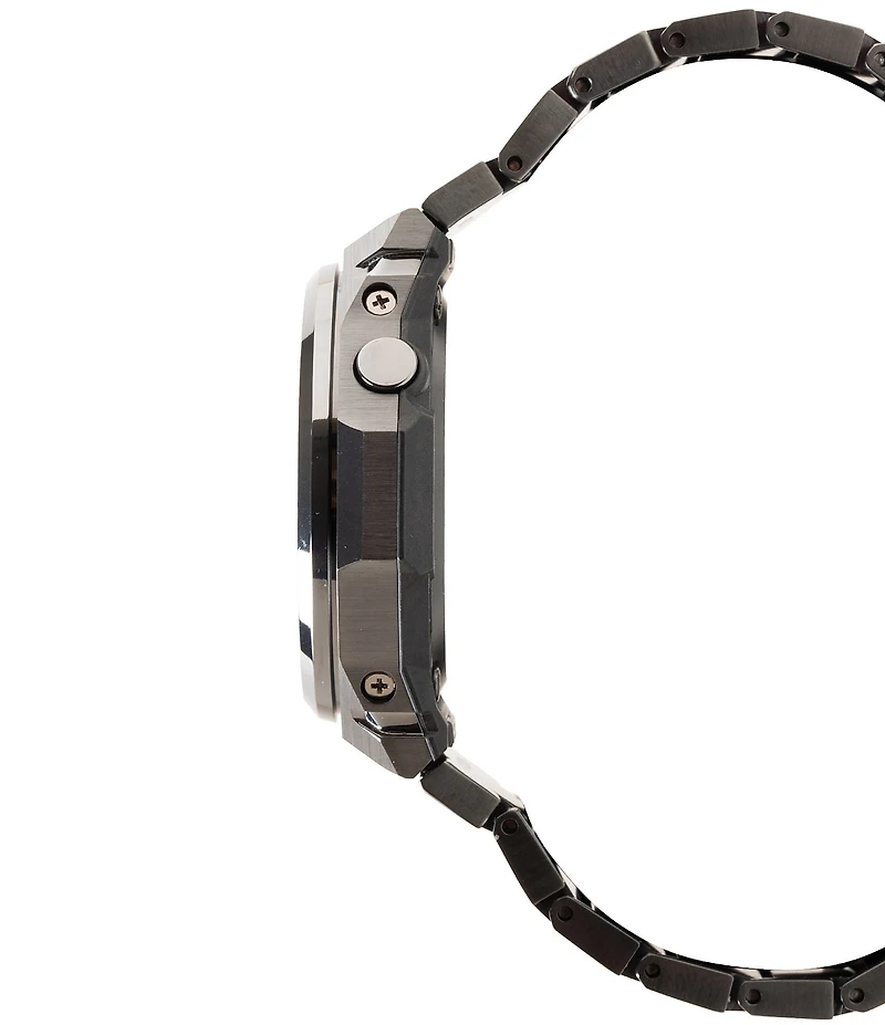 G-Shock Men's Analog Gunmetal Tone Stainless Steel Bracelet Watch