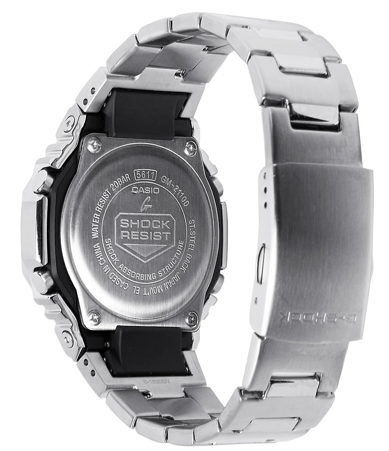 G-Shock Men's Multifunction Stainless Steel Bracelet Watch