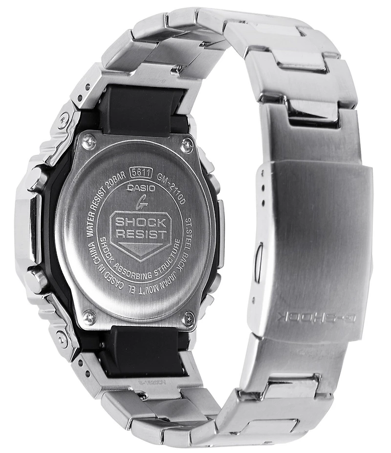 G-Shock Men's Multifunction Stainless Steel Bracelet Watch