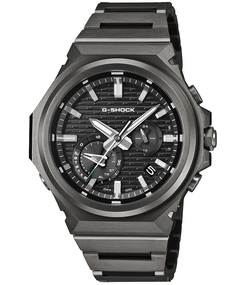 G-Shock Men's Analog Stainless Steel Bracelet Watch