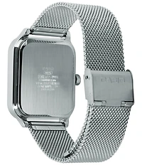 G-Shock Men's Casio Analog Moonphase Stainless Steel Mesh Bracelet Watch