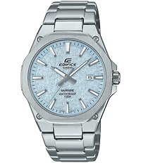G-Shock Men's Casio Edifice Analog Stainless Steel Bracelet Watch