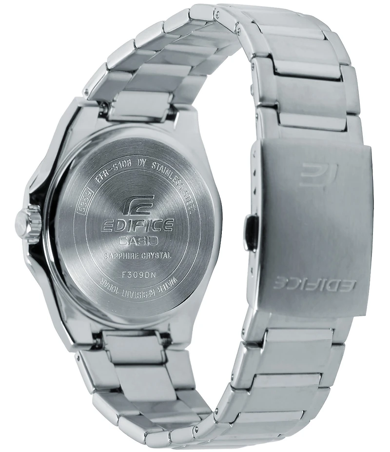 G-Shock Men's Casio Edifice Analog Stainless Steel Bracelet Watch