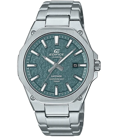 G-Shock Men's Casio Edifice Analog Stainless Steel Bracelet Watch