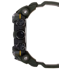 G-Shock Men's Digital Black Resin Strap and Red Detailed Watch