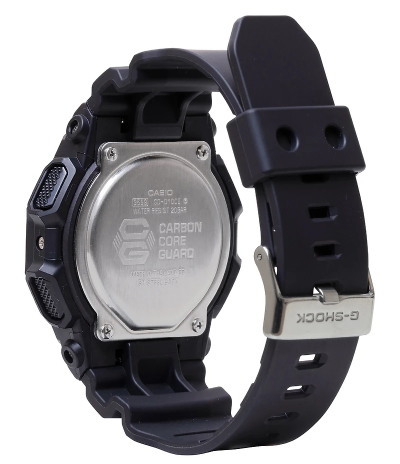 G-Shock Men's Digital Black Resin Strap Watch