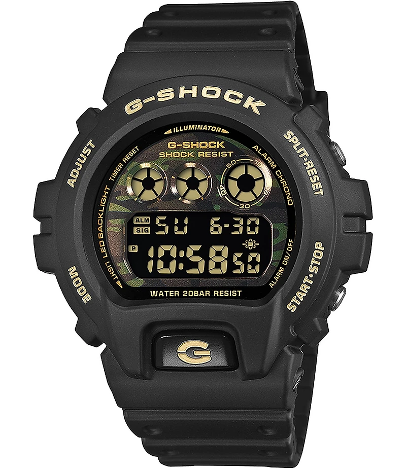 G-Shock Men's Digital Camo Face Resin Watch