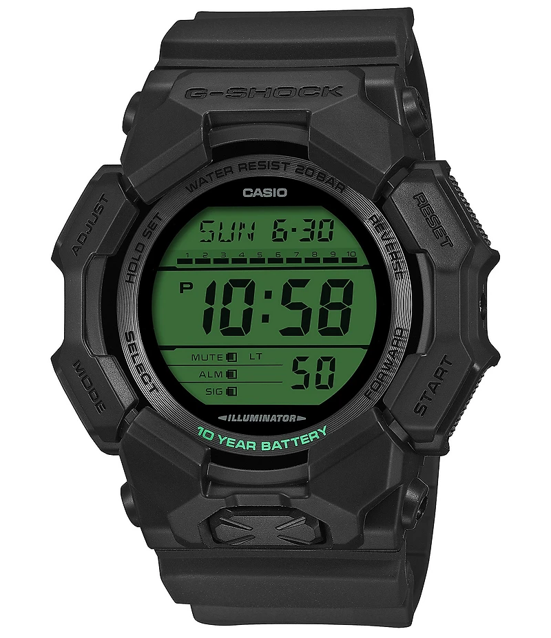 G-Shock Men's Digital Resin Strap Watch