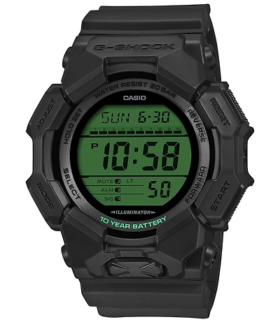 G-Shock Men's Digital Resin Strap Watch