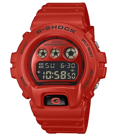 G-Shock Men's Red Digital Bio Based Resin Strap Watch