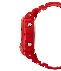 G-Shock Men's Red Digital Bio Based Resin Strap Watch