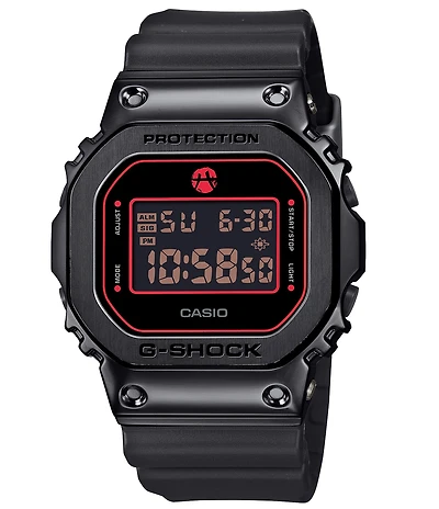 G-Shock Men's Rui Hachimura Digital Black Resin Strap Watch