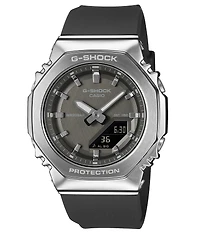 G-Shock Unisex 2100 Series Ana Digi Black Bio Based Resin Strap Watch