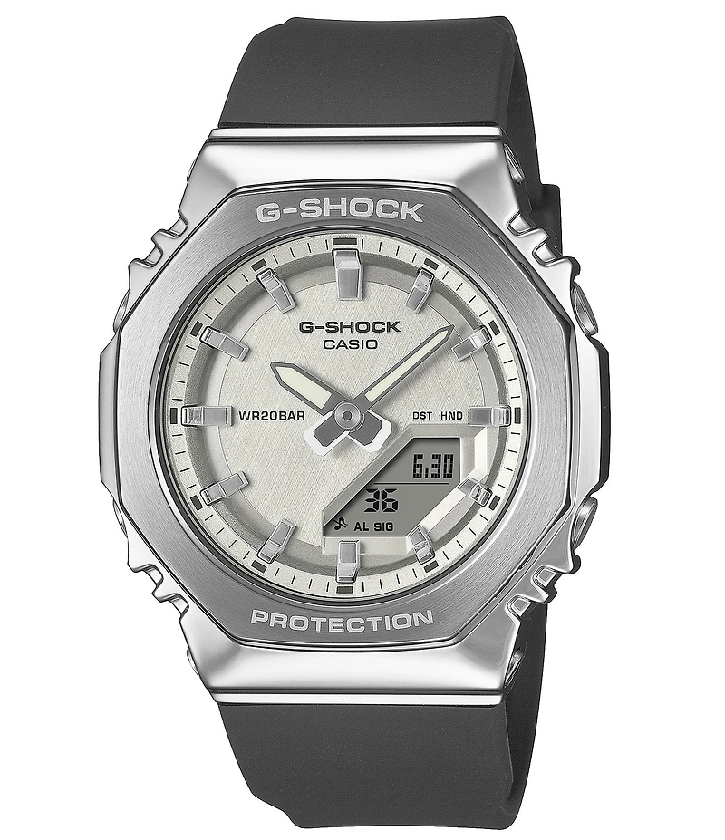 G-Shock Unisex 2100 Series Ana Digi Black Bio Based Resin Strap Watch